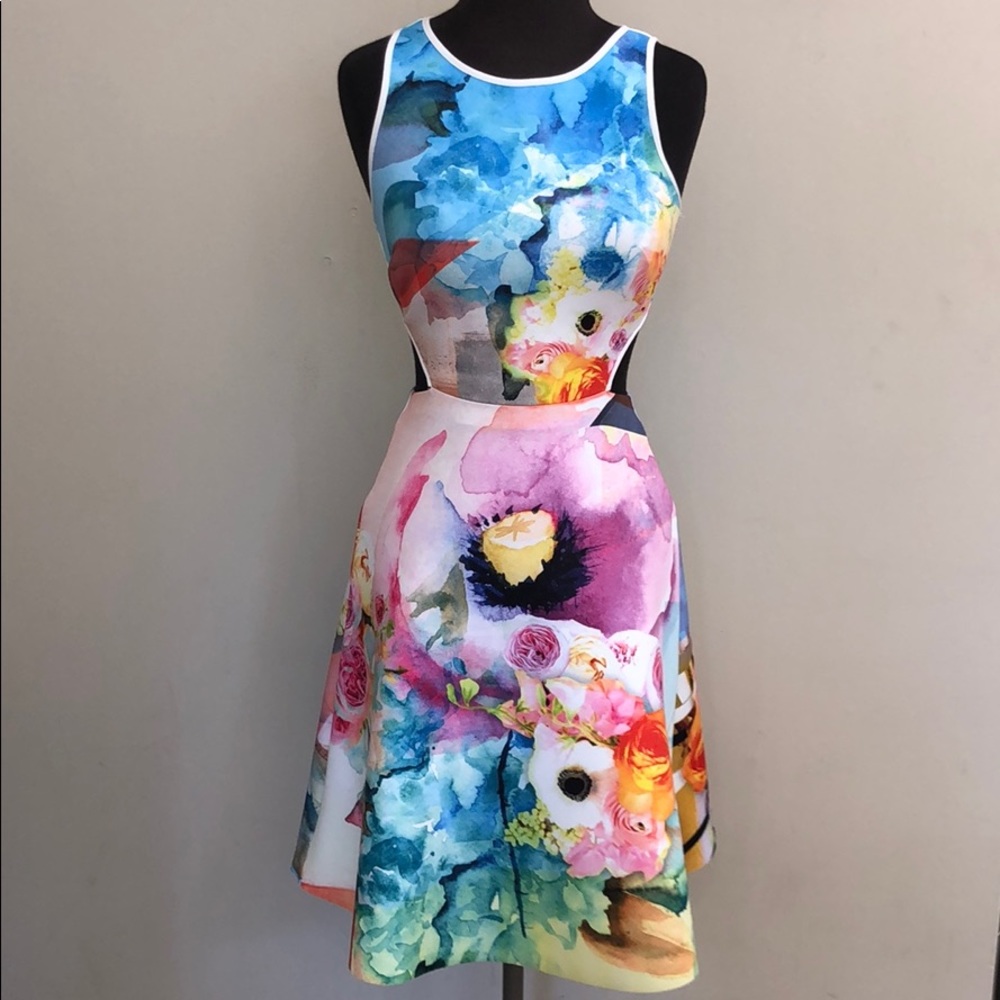 NWOT Clover Canyon Neoprene Cutout Dress
